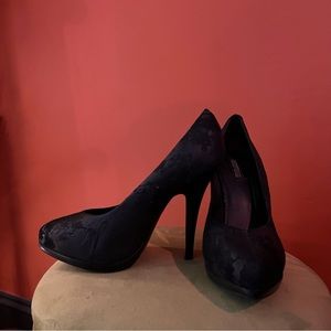 AllSaints Black Stiletto Heels